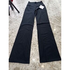 Beyond Yoga Spacedye Black High Waist Bootcut Pants Size M NWT $118
